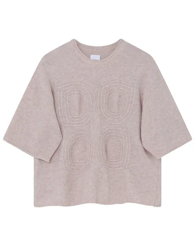 Day Birger et Mikkelsen - Teresa Cozy Days Strik - Shrinking Violet Melange